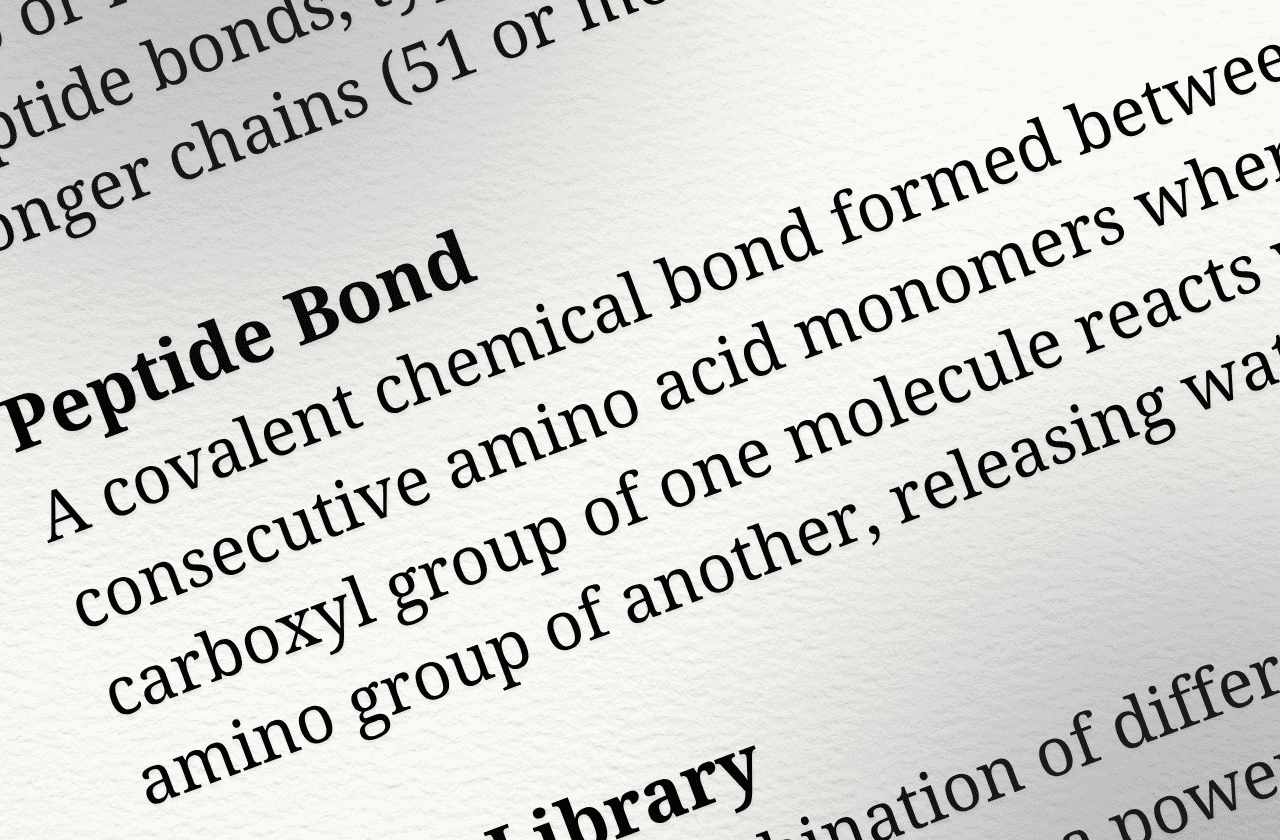 Peptide Glossary: Definitions and Terminology